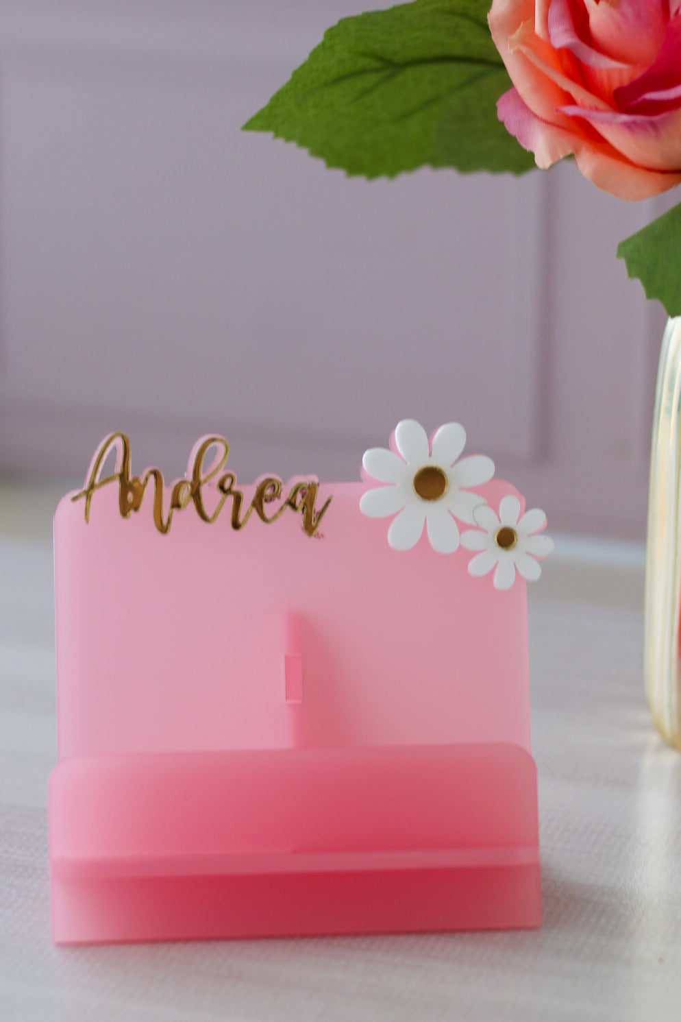 Porta Tarjetas de Escritorio | Margarita