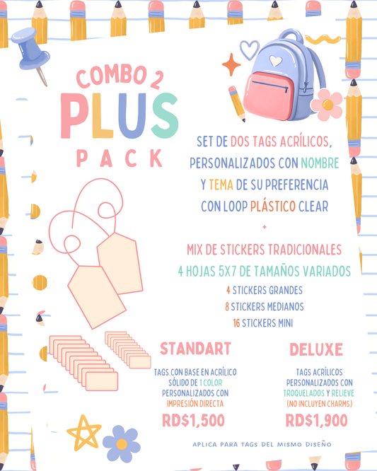 BACK TO SCHOOL - Combo 2: Plus Pack