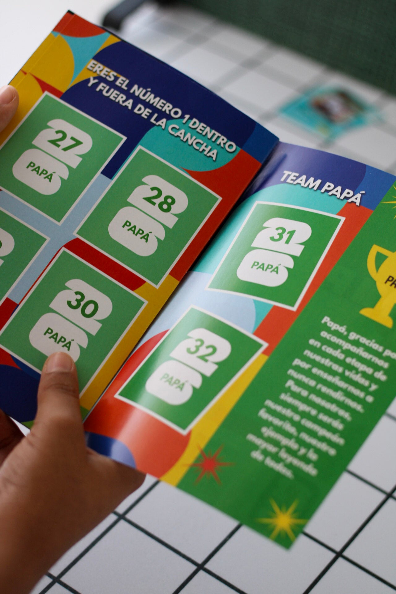 Mi Papá es una Leyenda 🏆 | Álbum de Figuritas del Mundial Personalizado