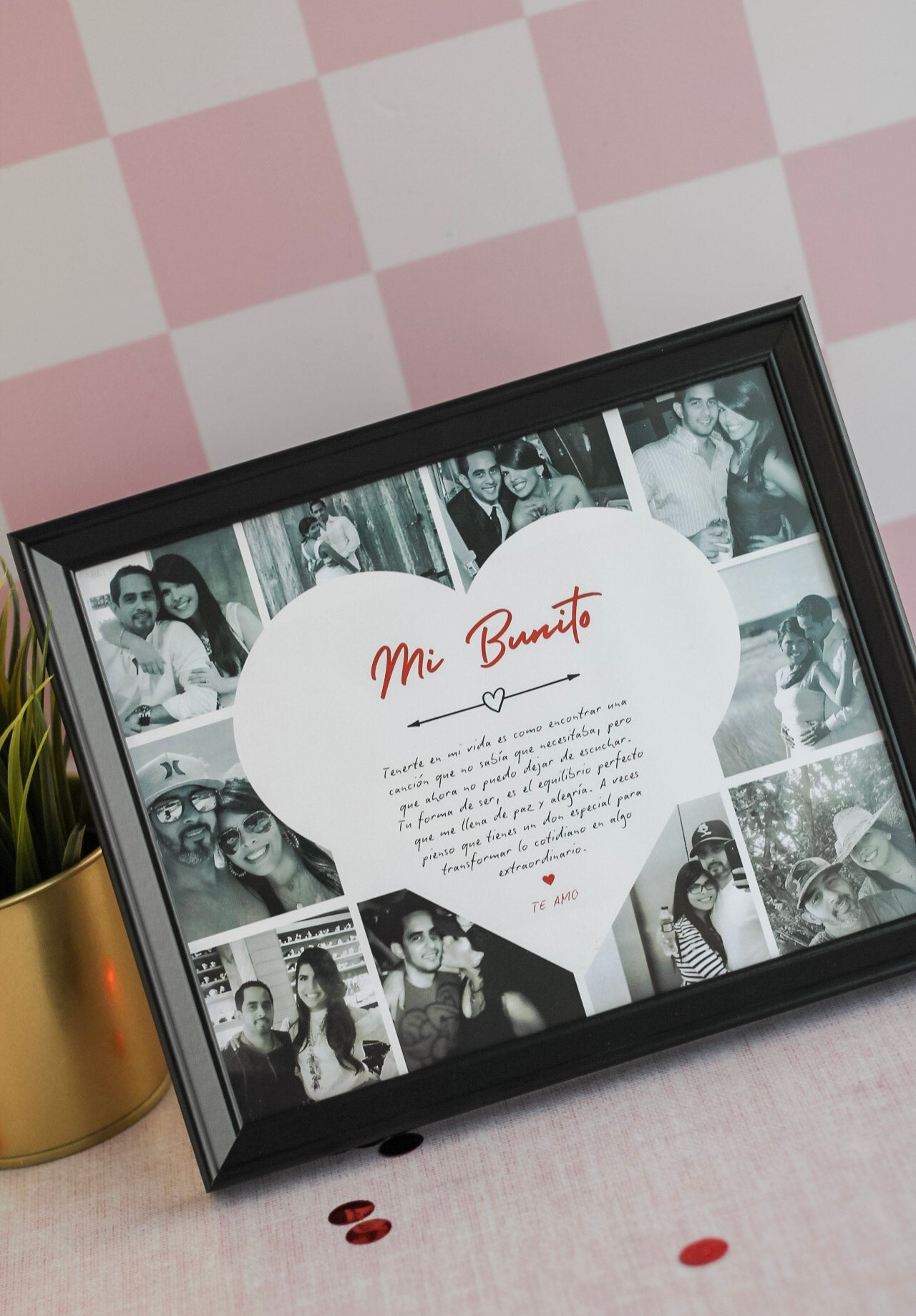 Cuadro Personalizado Collage de Nuestro Amor