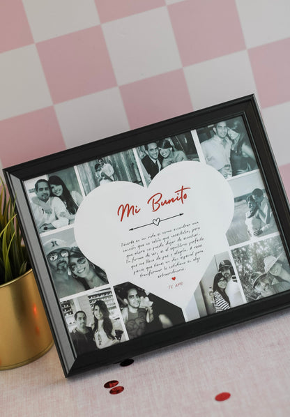 Cuadro Personalizado Collage de Nuestro Amor