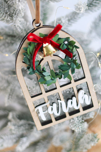 Ornamento Navideño "Christmas Window"
