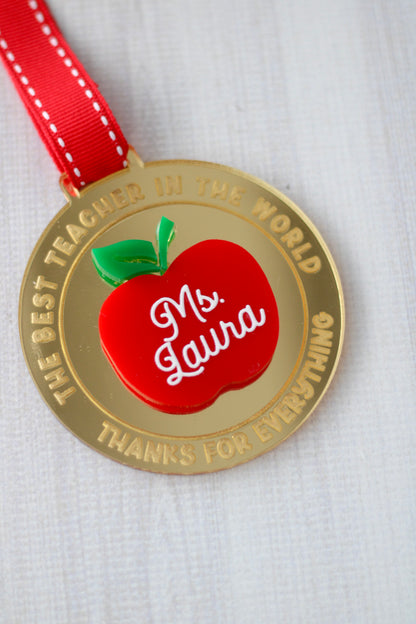 Medalla Best Teacher | Teachers Edition