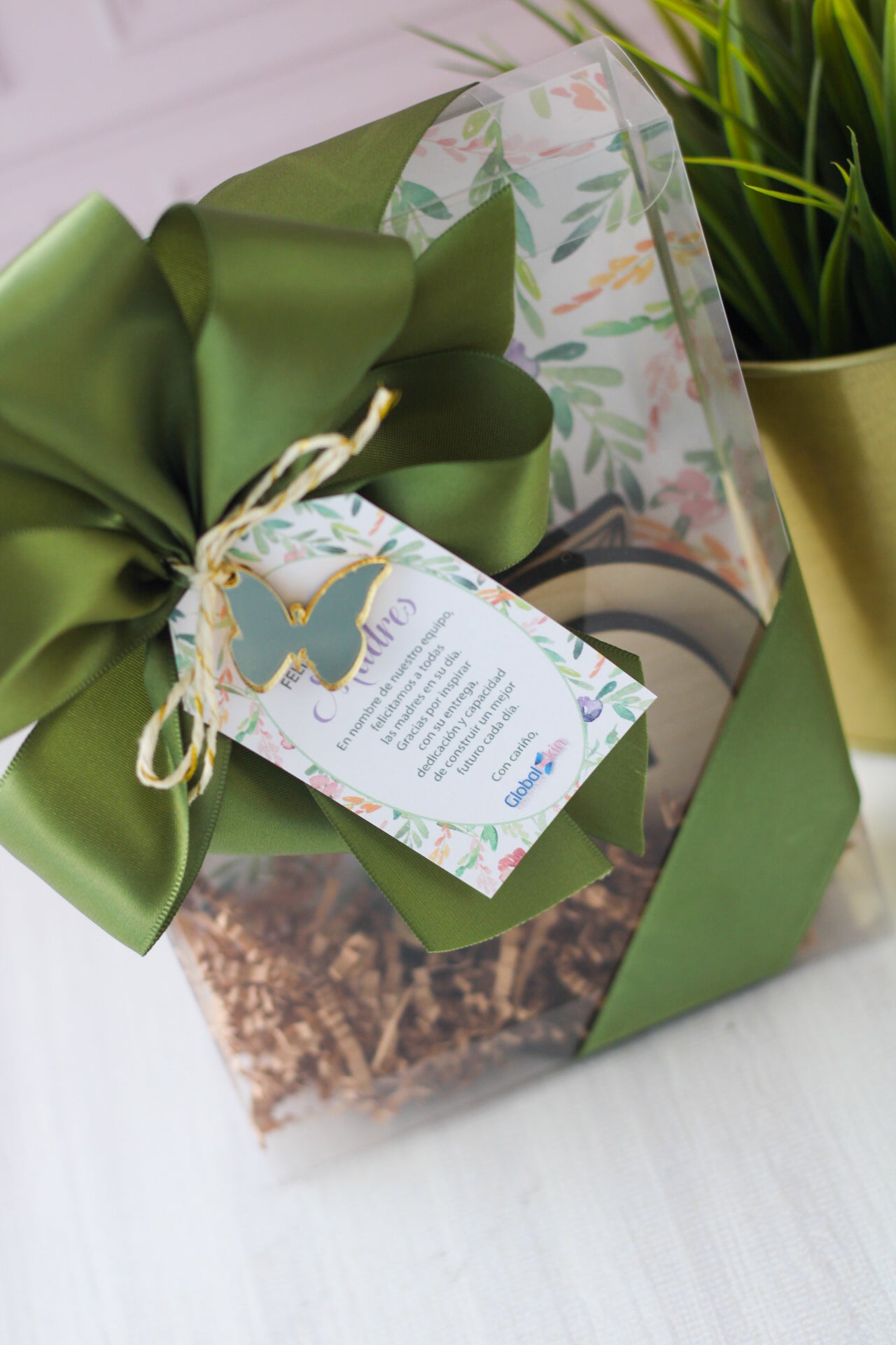 Gift Set Porta Lapiceros Tulip Dreams Personalizado - Olivia