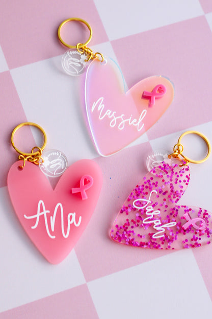 Llavero "Heart contra el Cancer"