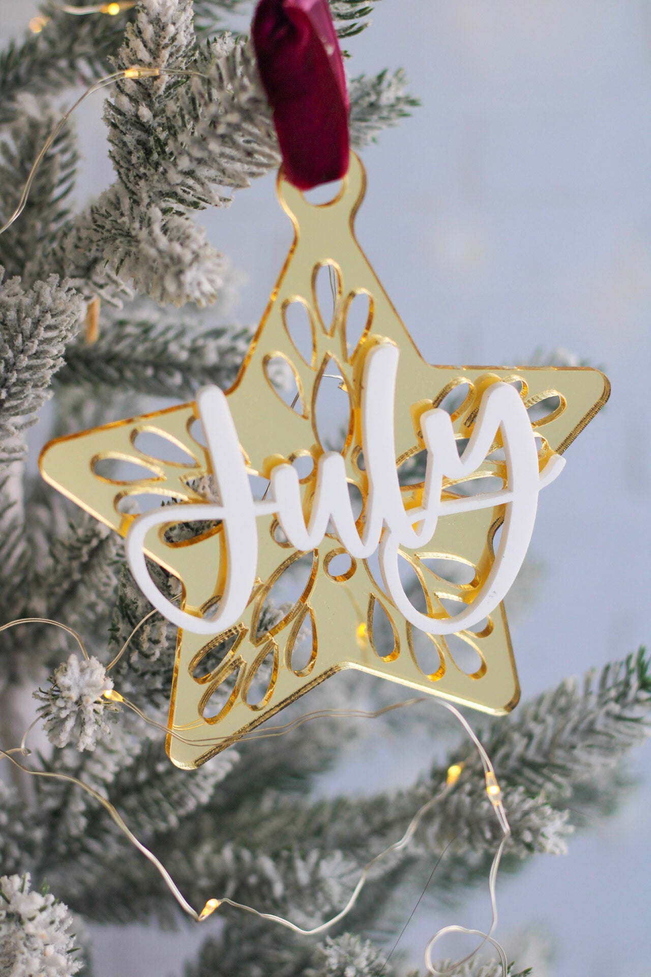 Ornamento de Navidad  Shinning Star