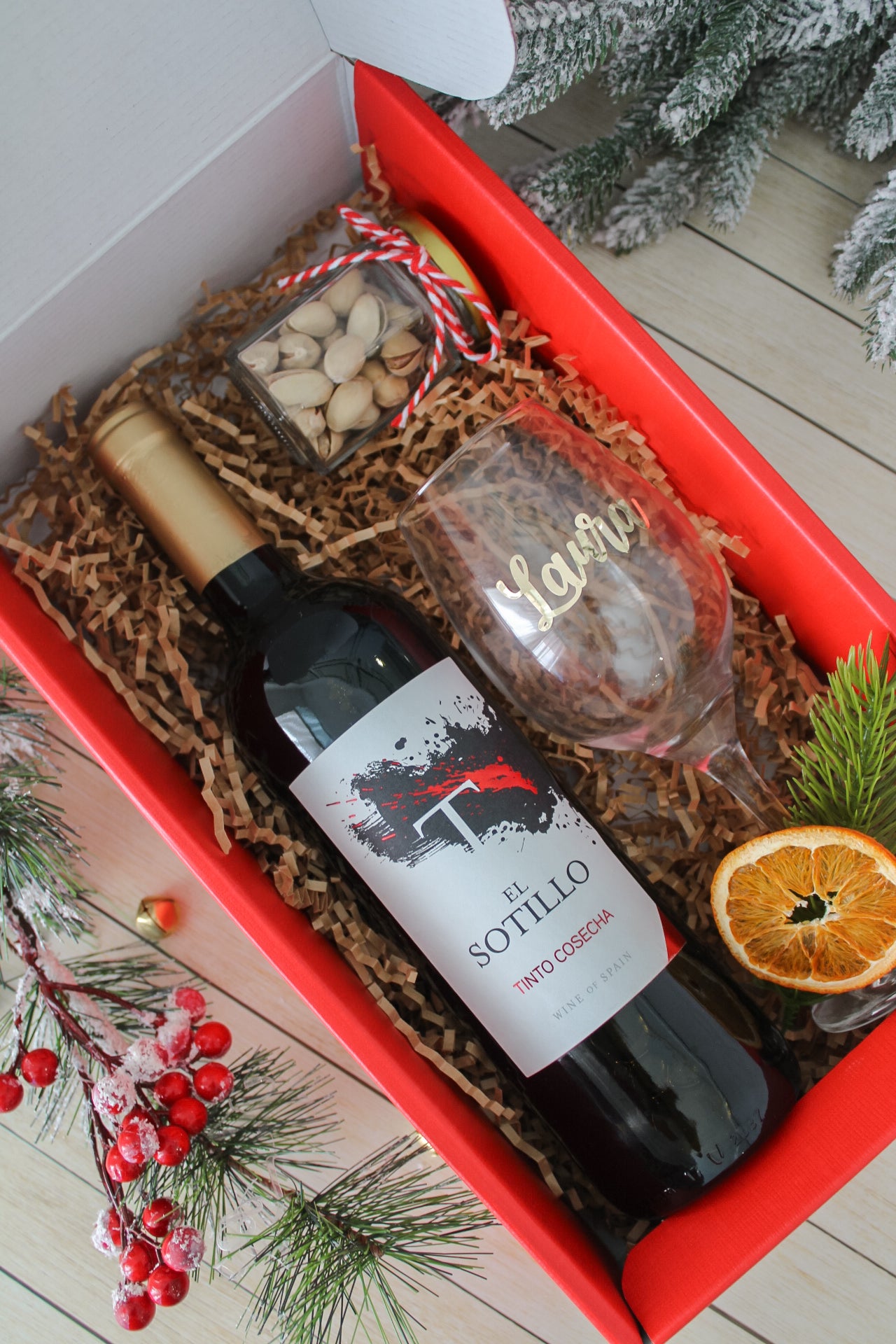 Double Wine Box - Kraft