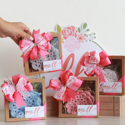 Encanto Tejido – Set de Doilies Artesanales