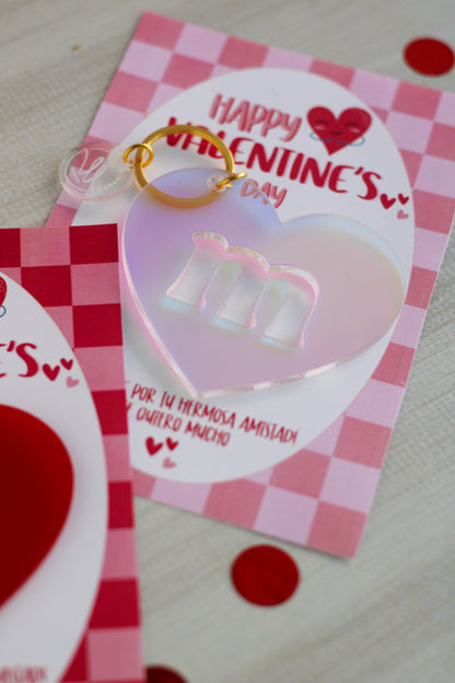Llavero Heart-U Letter