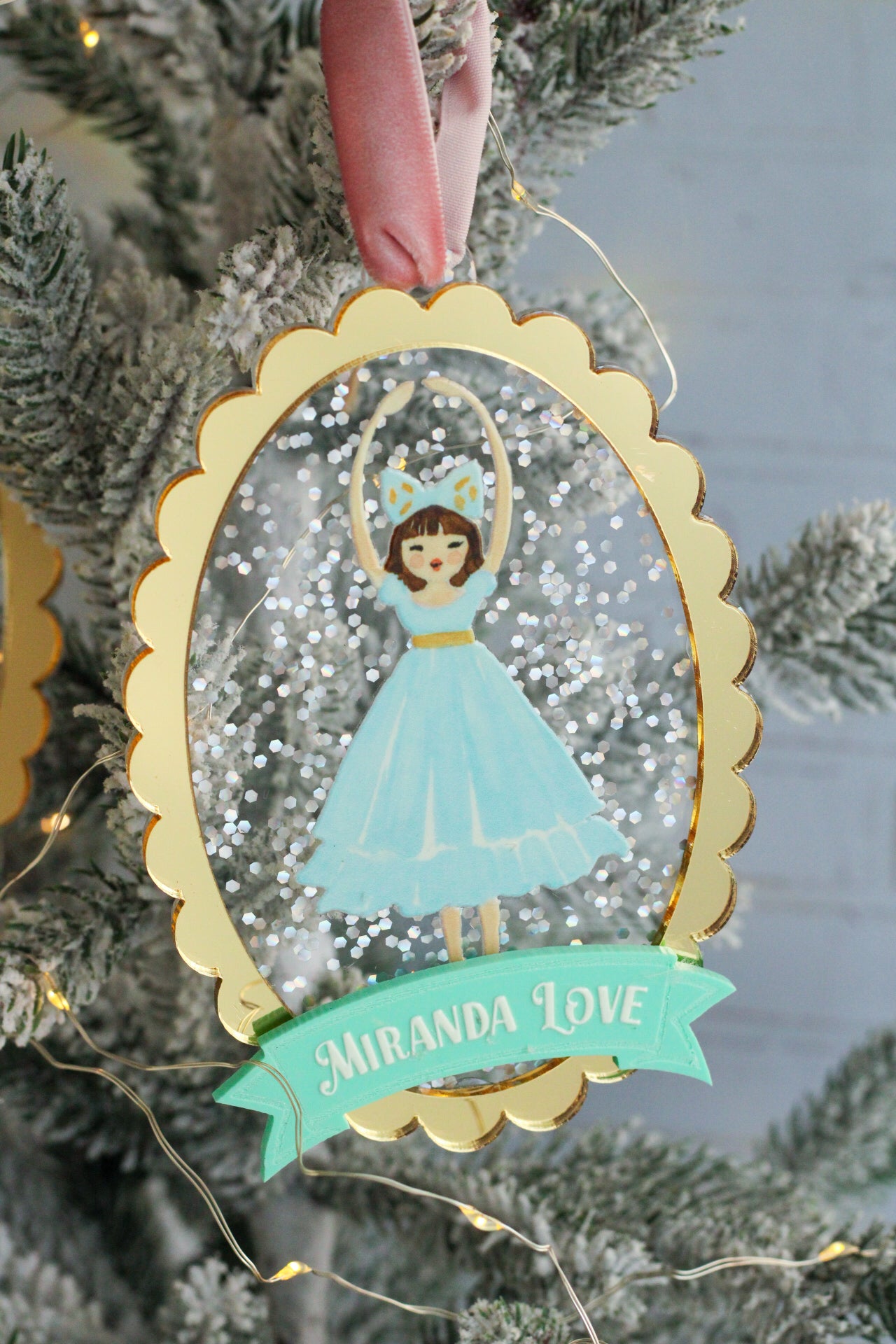 Ornamento Navideño "Nutcracker Dreams" - Sweet Pastel