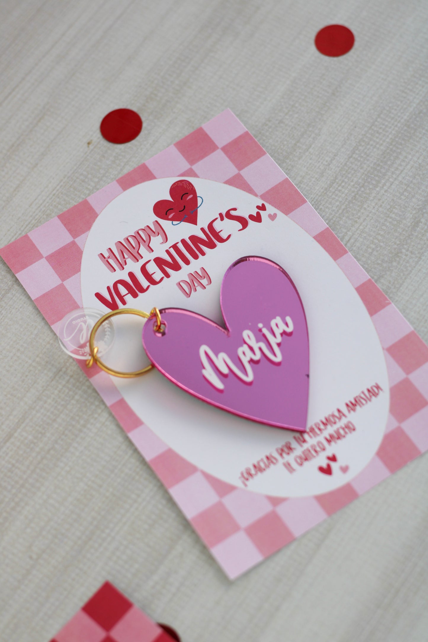 Llavero "Heart my Name"