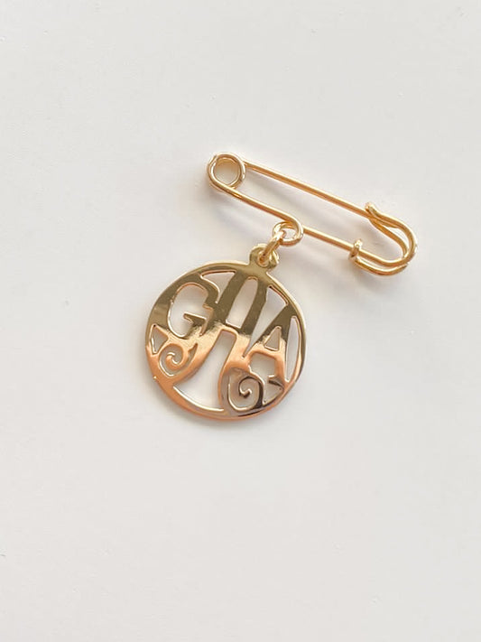 Baby Pin - Tope Chambra (Mixed Monogram)