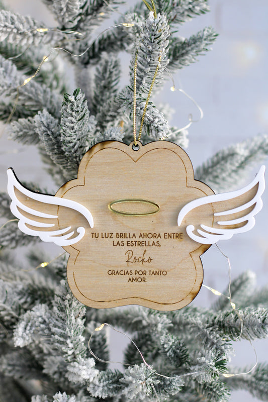 Ornamento “Alitas de Luz” - Doggy Edition
