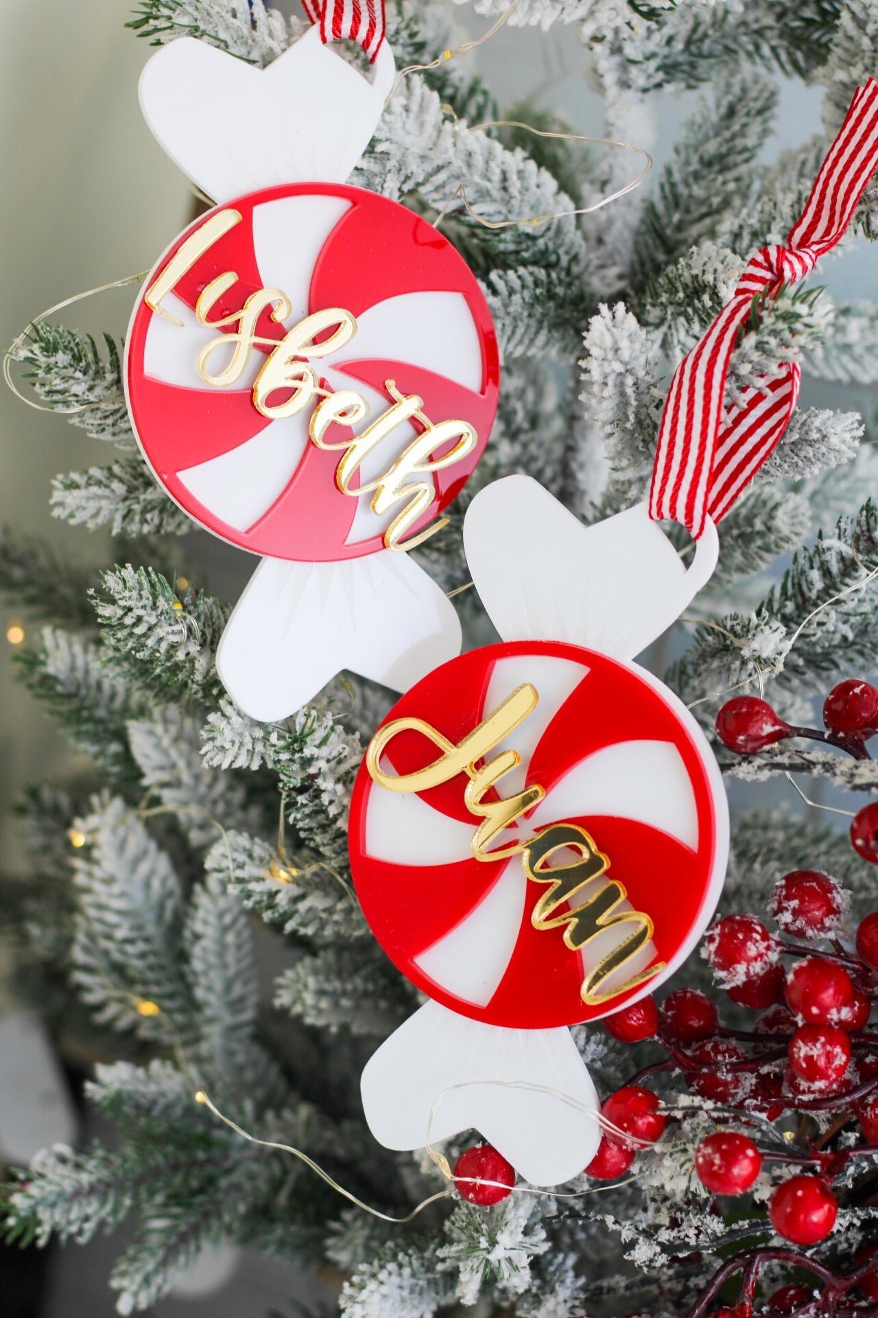 Ornamento “Candyland” - Peppermint