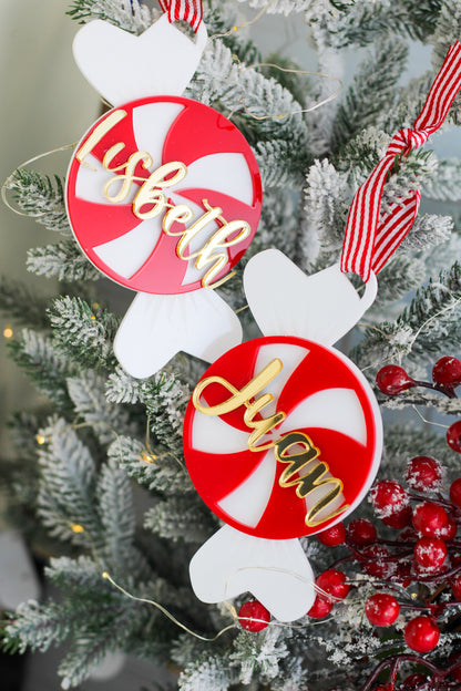 Ornamento “Candyland” - Peppermint