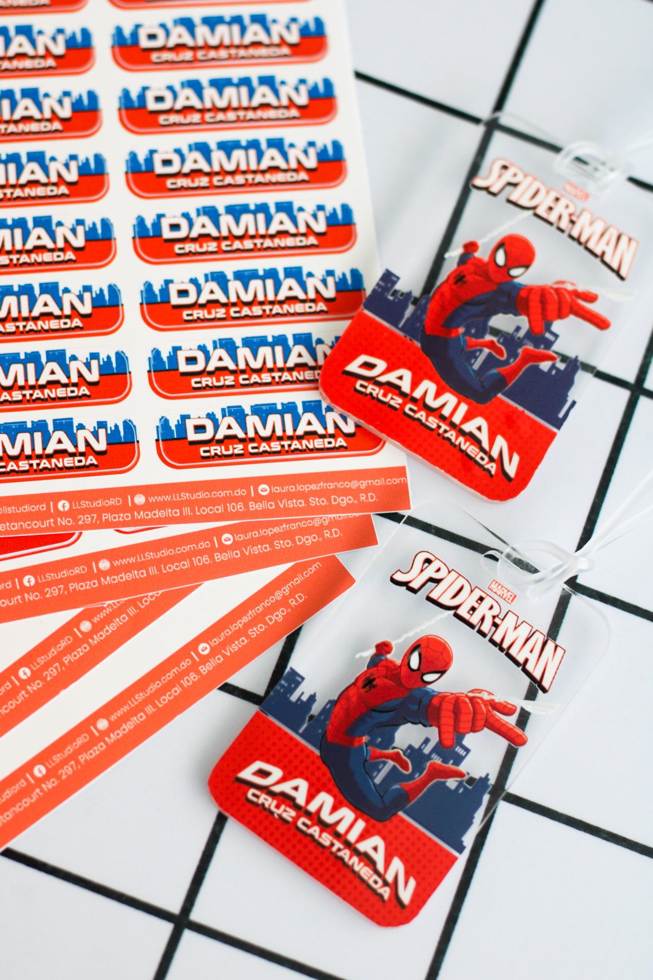 BACK TO SCHOOL Set - Spiderman Classic