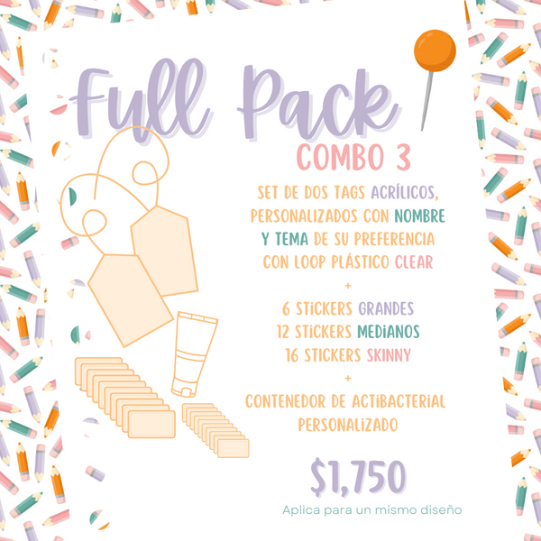 BACK TO SCHOOL - Full Pack (Combo 3)
