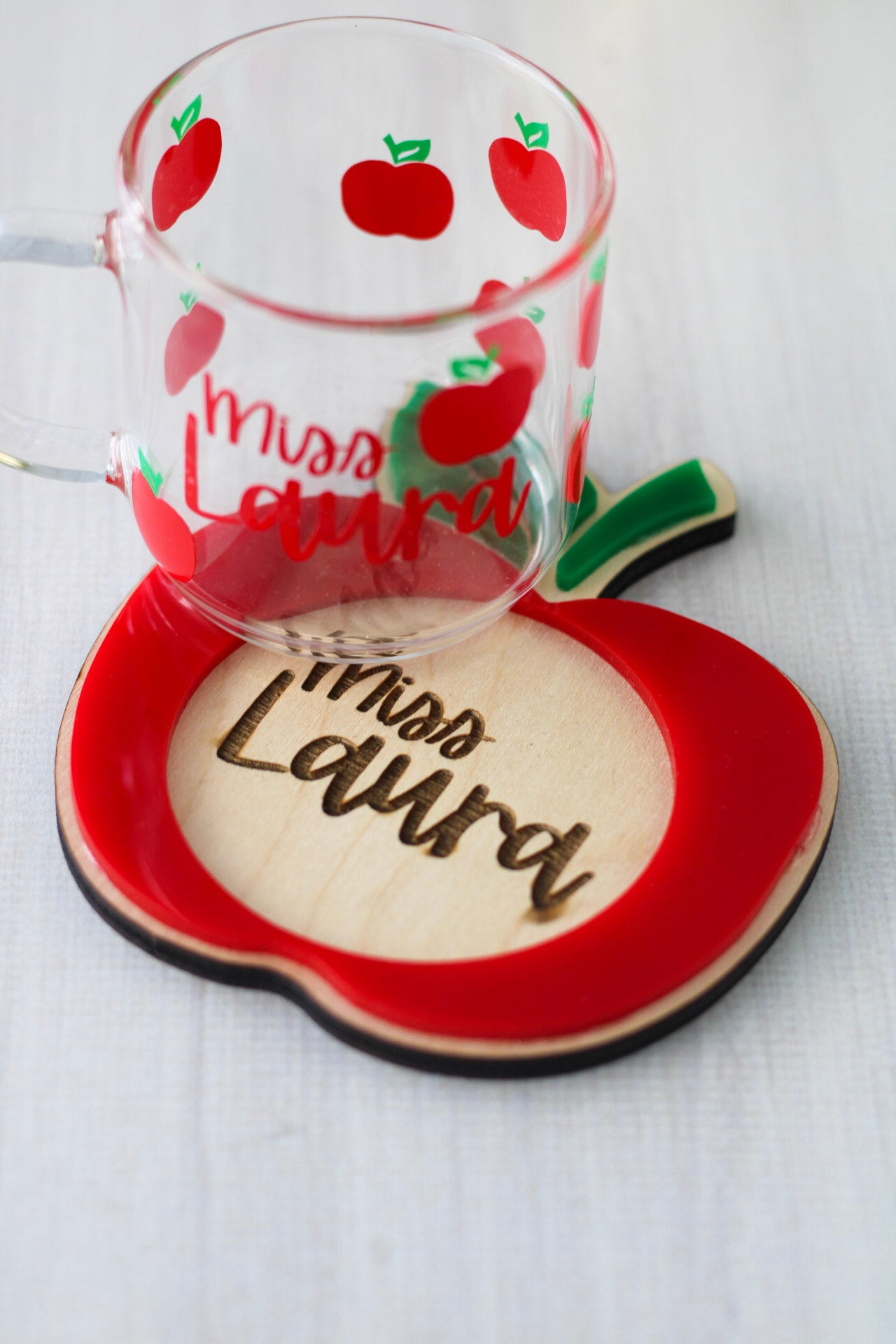 Joyful Apple Cup Gift Set | Teacher's Edition