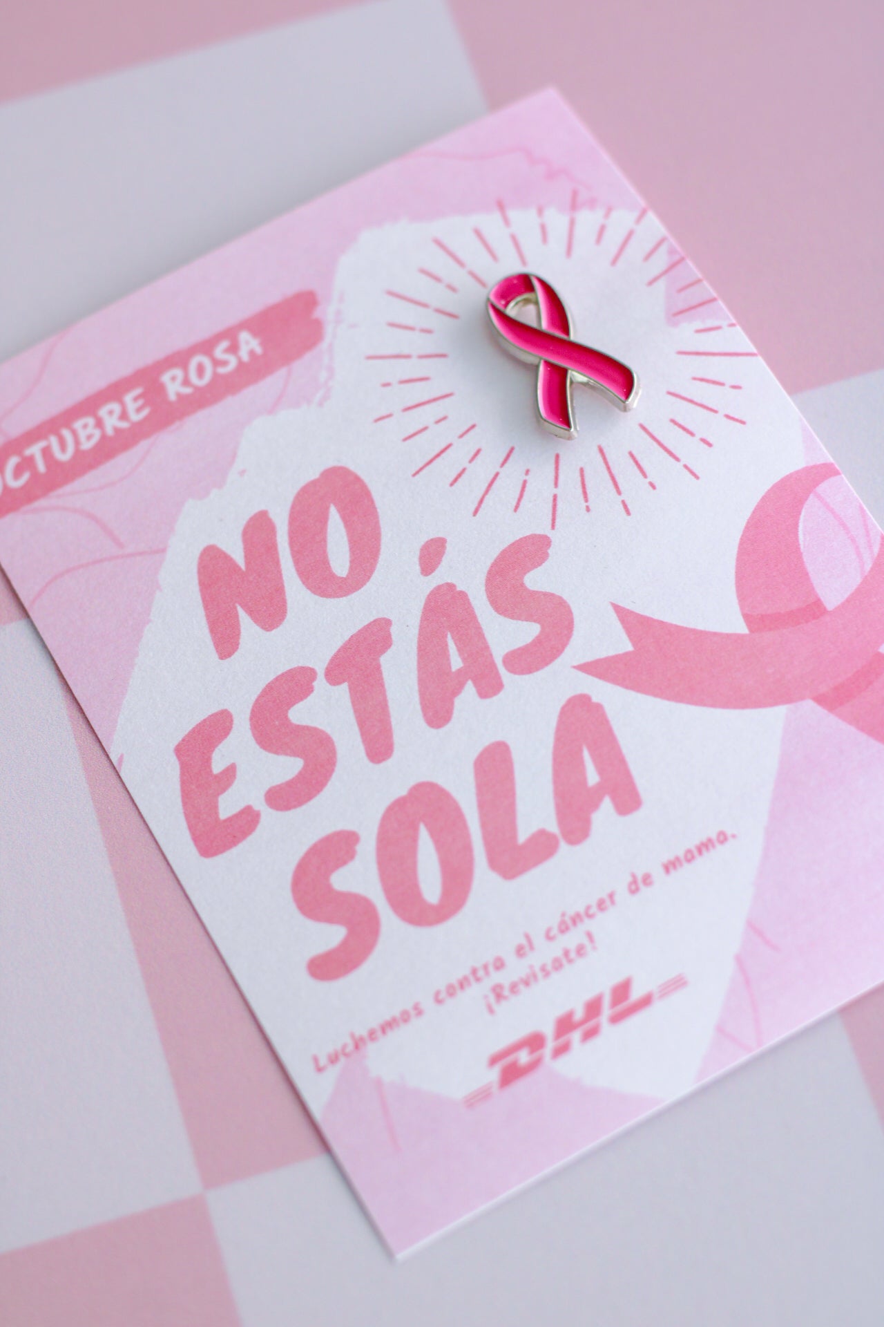 Pin Metálico Gift Set - UNIDAS CONTRA EL CANCER