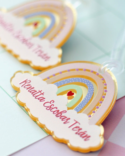 BACK TO SCHOOL Set - Arcoiris Pastel (Dorado)