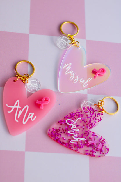 Llavero "Heart contra el Cancer"