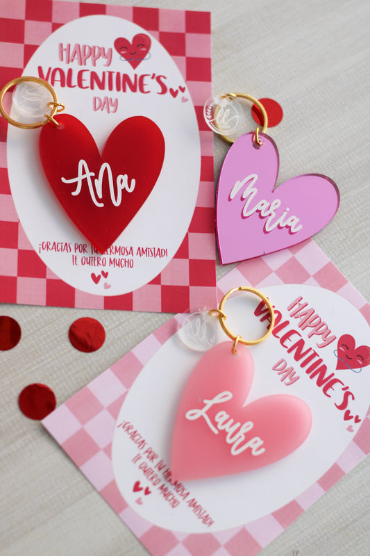 Llavero "Heart my Name"