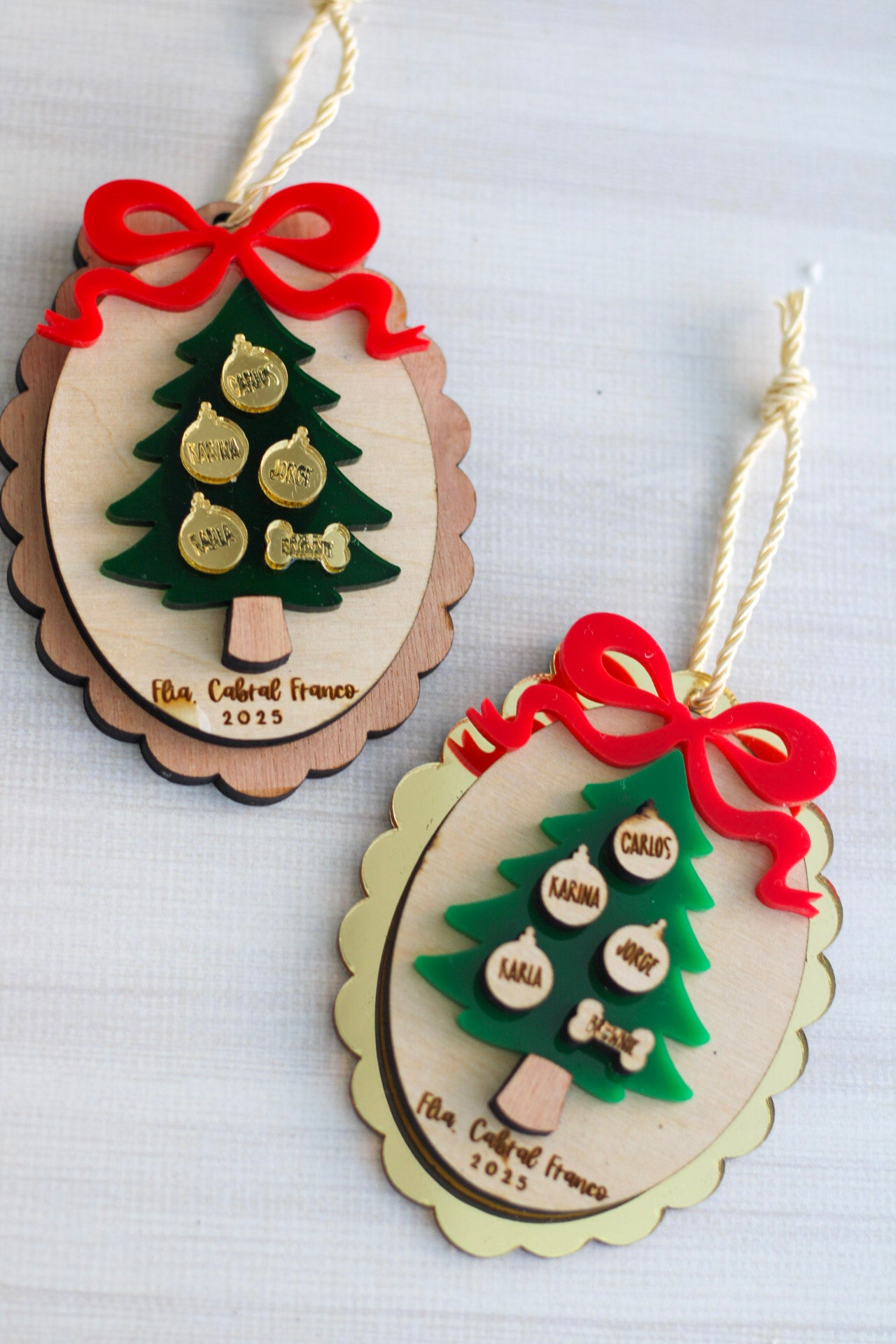 Ornamento Familiar - Under the Tree