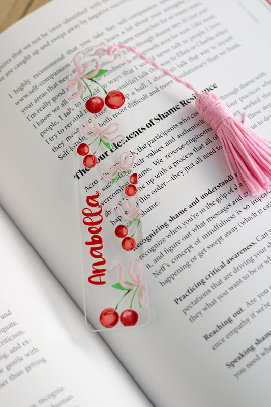 Marca libros Cherry, Dear 🍒