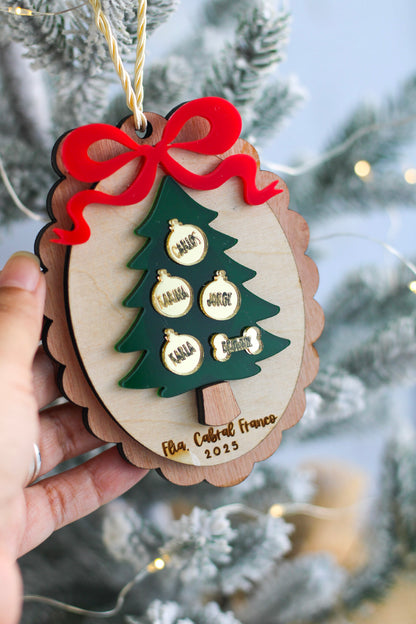 Ornamento Familiar - Under the Tree