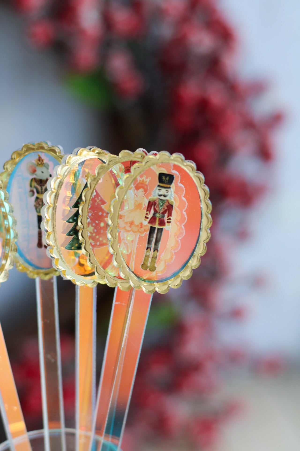 Removedores de Bebida | Nutcracker Dreams (Dark Elegance)