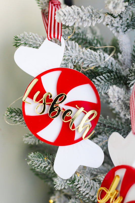 Ornamento “Candyland” - Peppermint