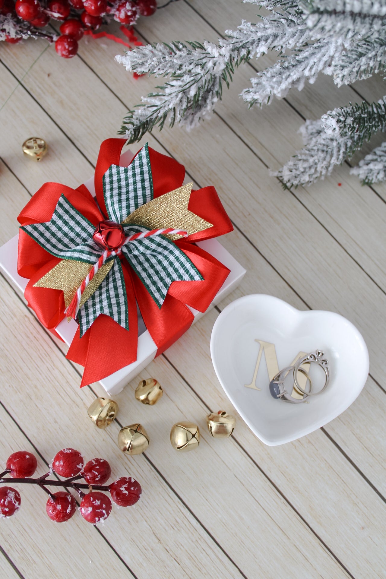 Heart Ring Dish | Con Inicial