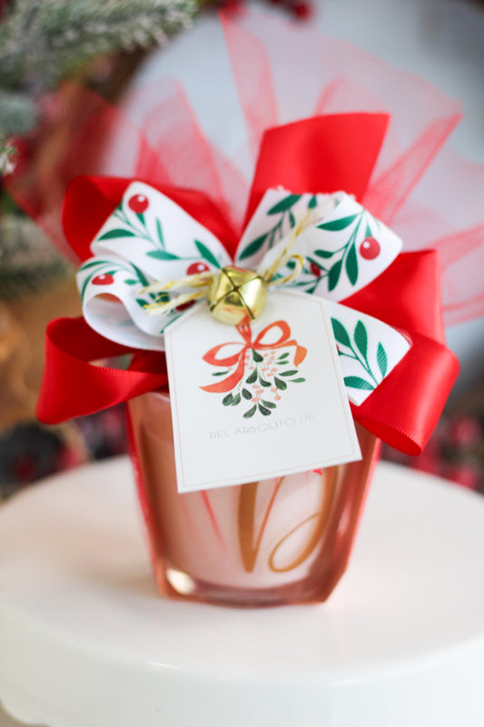 Luce di Vita - Vela Personalizada (Christmas Edition) - Mistletoe