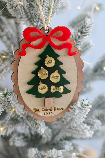 Ornamento Familiar - Under the Tree