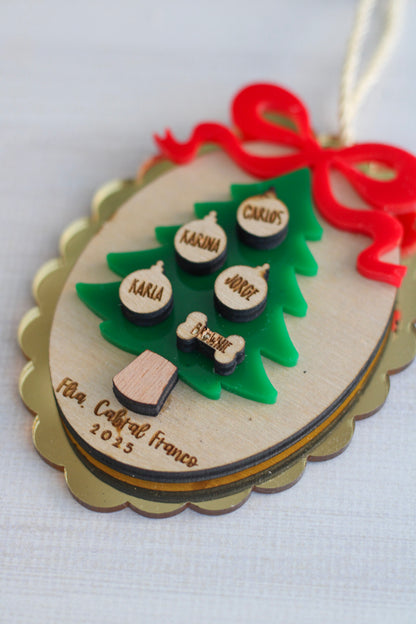 Ornamento Familiar - Under the Tree