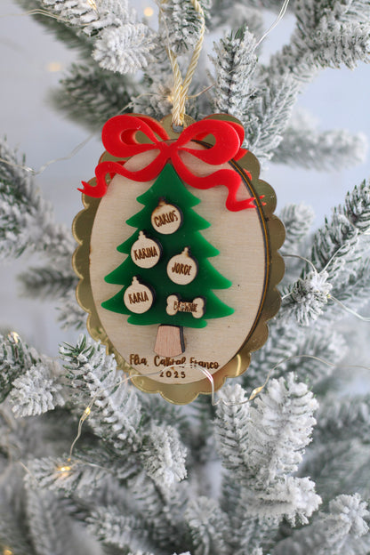 Ornamento Familiar - Under the Tree