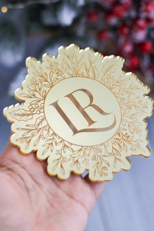 Portavasos Botanical Monogram - Ed. Navidad