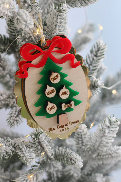 Ornamento Familiar - Under the Tree