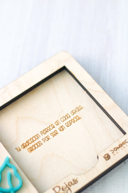 Porta Post-It Personalizado - Flower Dreams