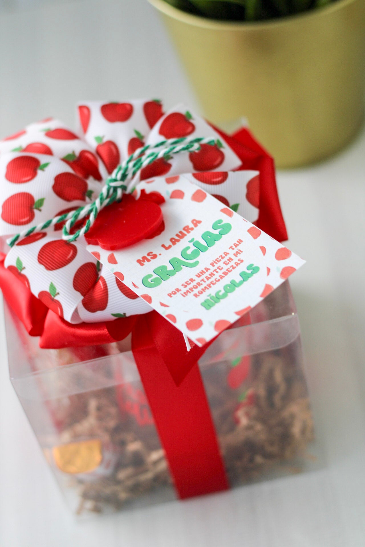 Joyful Apple Cup Gift Set | Teacher's Edition