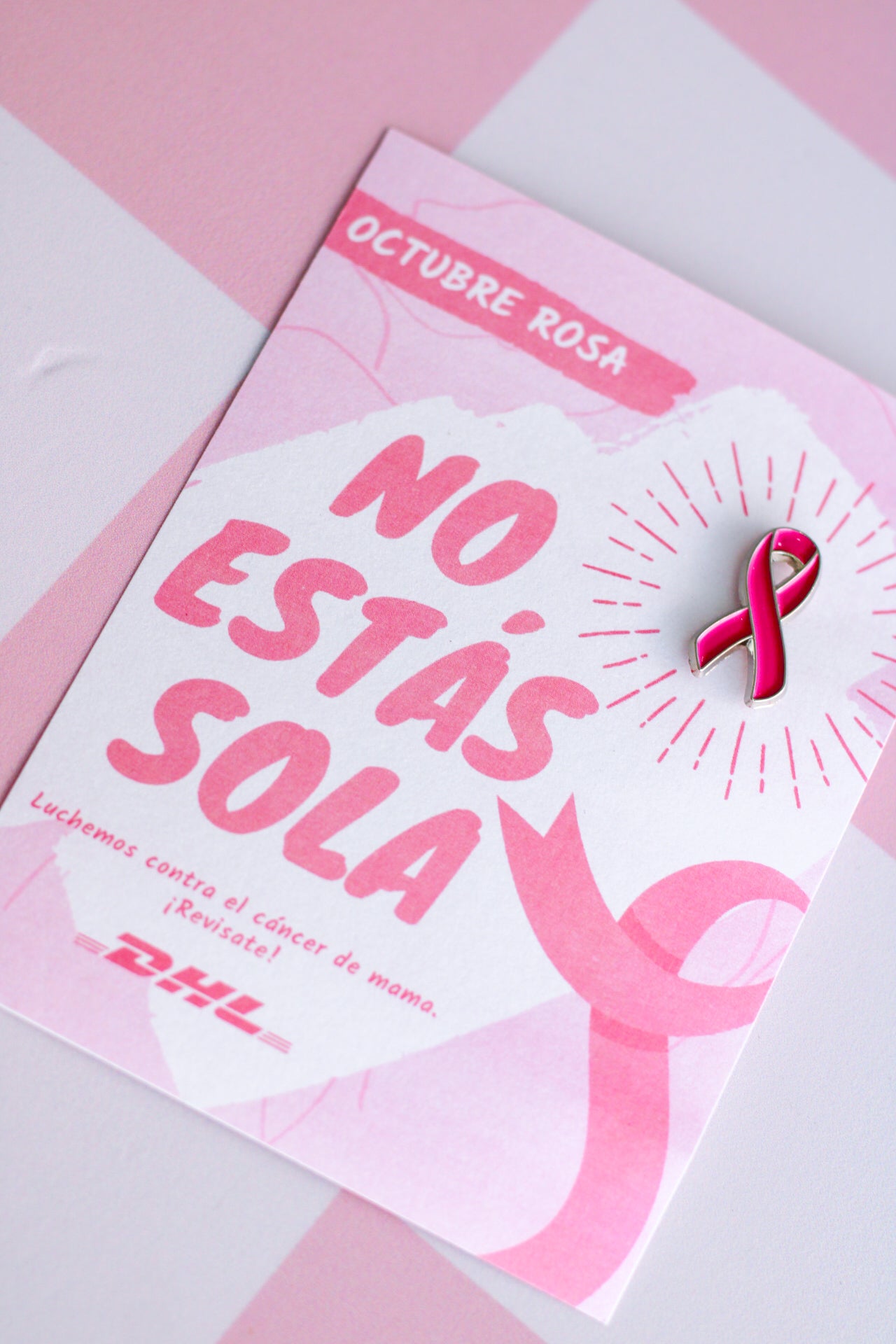Pin Metálico Gift Set - UNIDAS CONTRA EL CANCER