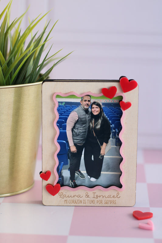 Portarretrato “Mi Corazón es tuyo”