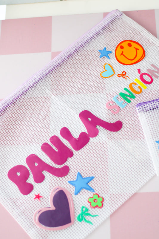 Estuche en Mesh Grande