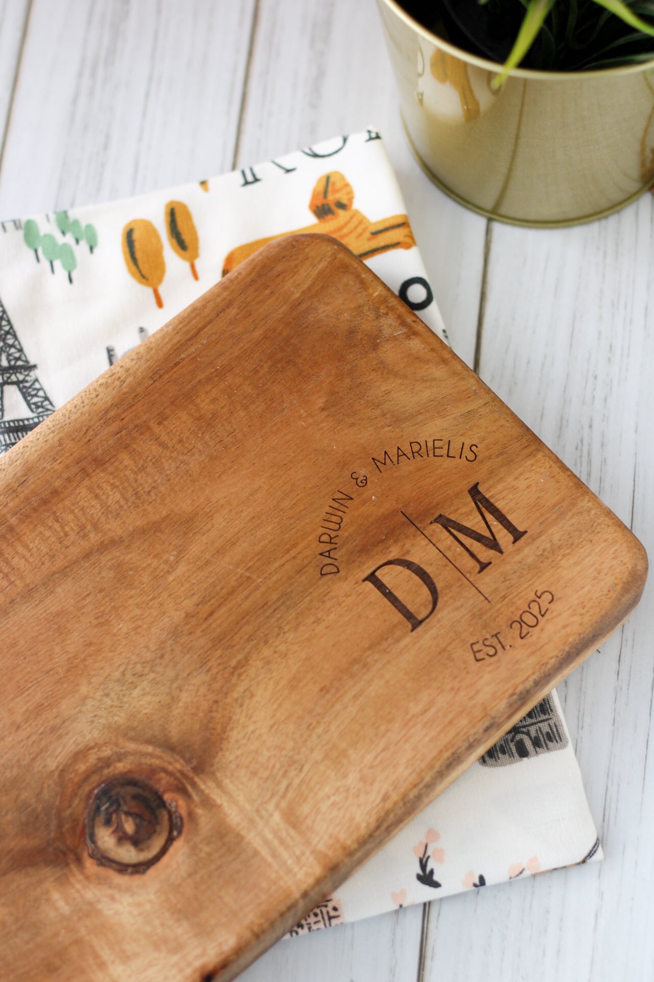 Wooden Charcuterie Board