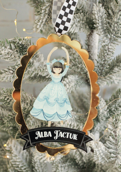 Ornamento Navideño "Nutcracker Dreams" - Black Elegance