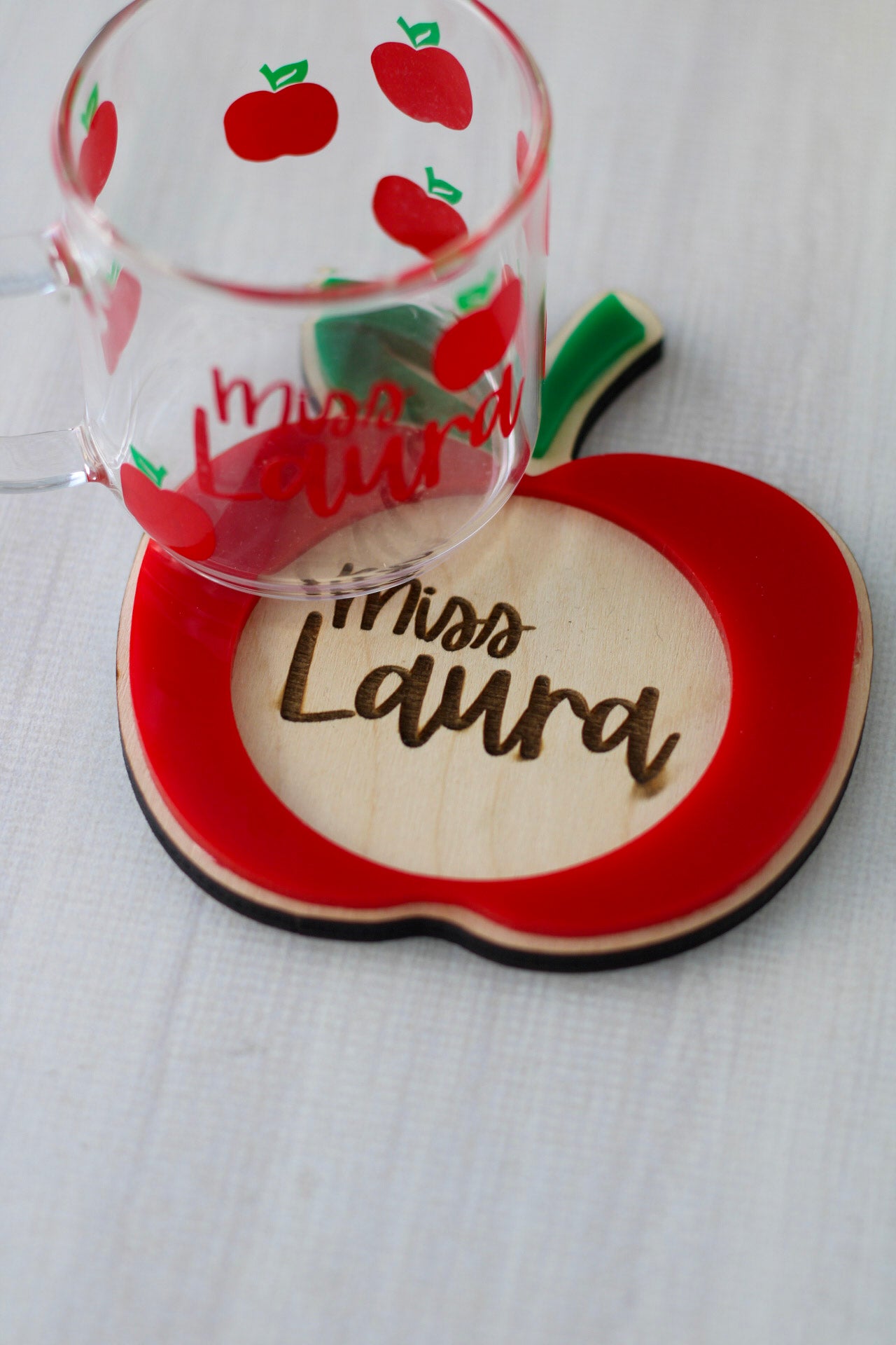 Joyful Apple Cup Gift Set | Teacher's Edition