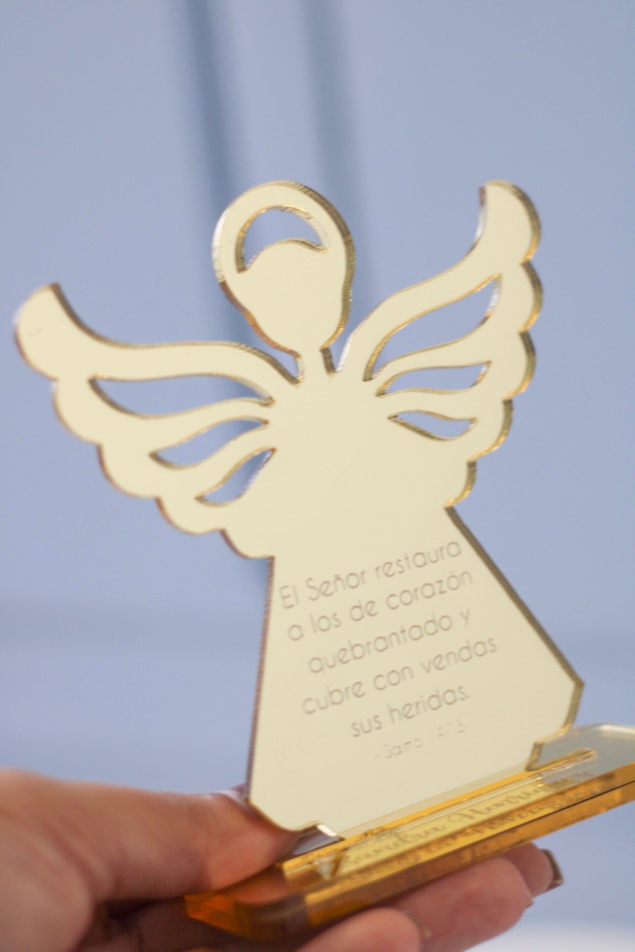 Ángel de Esperanza con Versículo