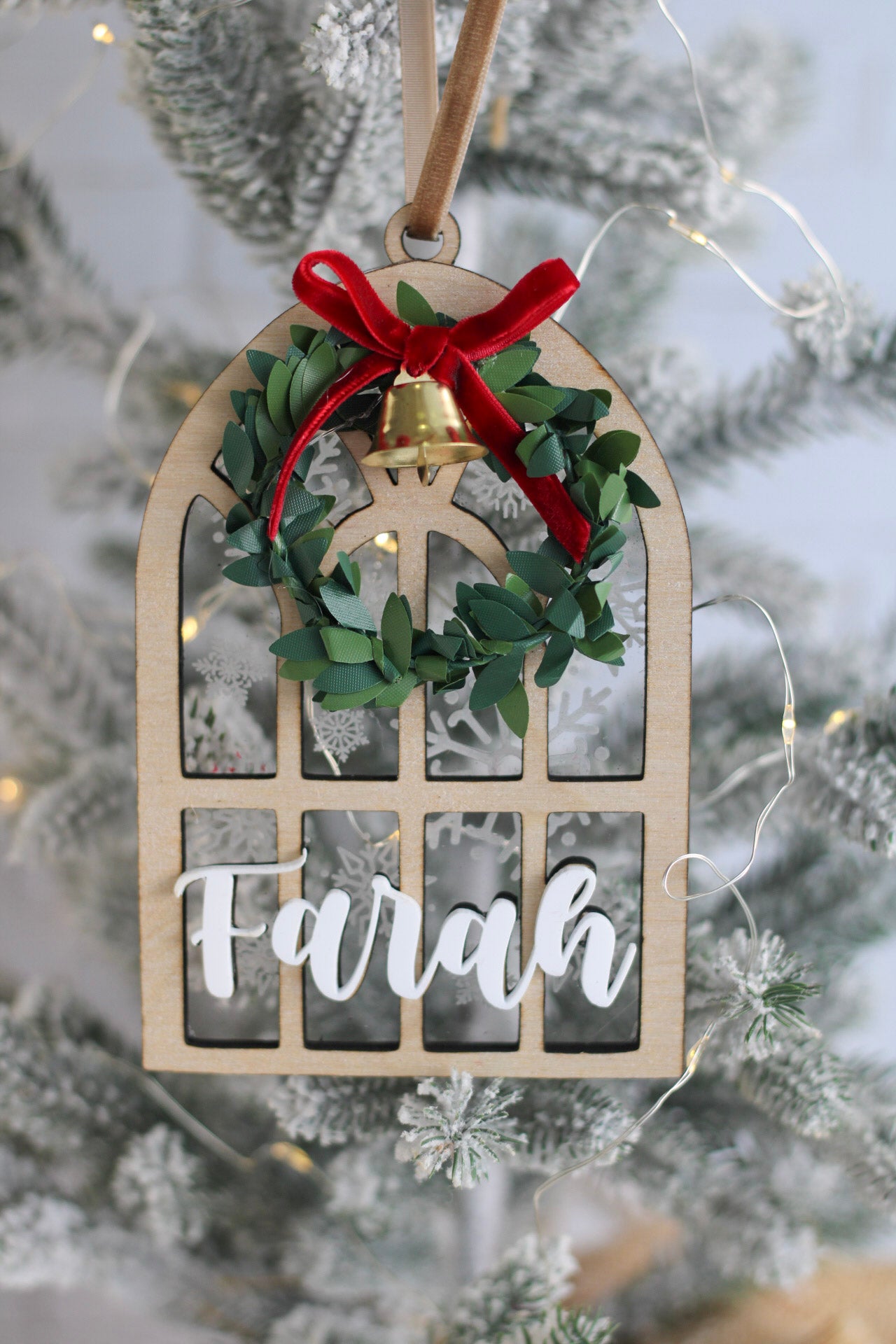 Ornamento Navideño "Christmas Window"