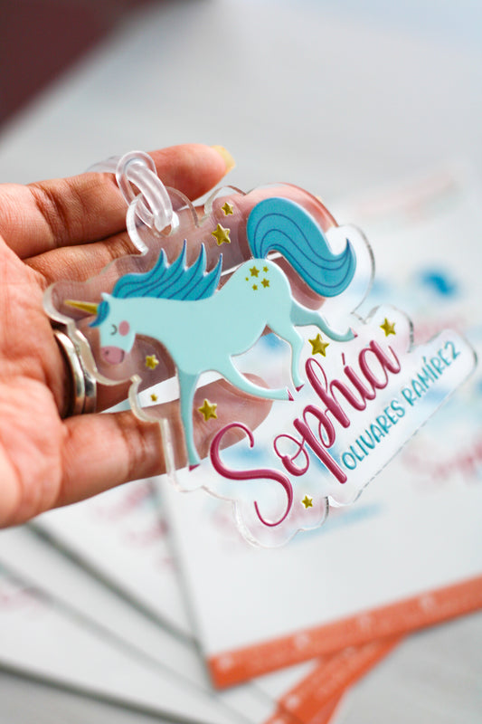 BACK TO SCHOOL Set - Turquoise Shinning Unicorn