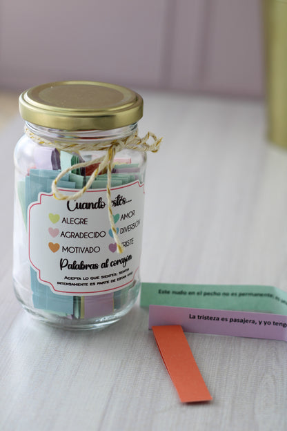 “Palabras al Corazón” – Frases de Motivación  para cada emoción (Pastel Colors)